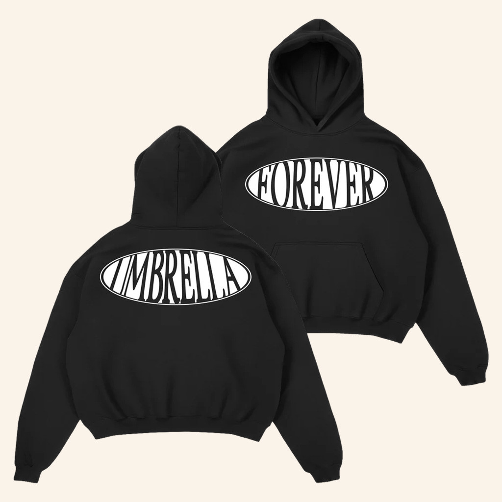 Tory Lanez Merch Forever Umbrella Black Hoodie Best Gifts For Boyfriend