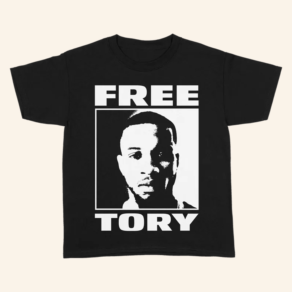 Tory Lanez Merch Free Tory Black T-Shirt Best Gifts For Rap Lovers