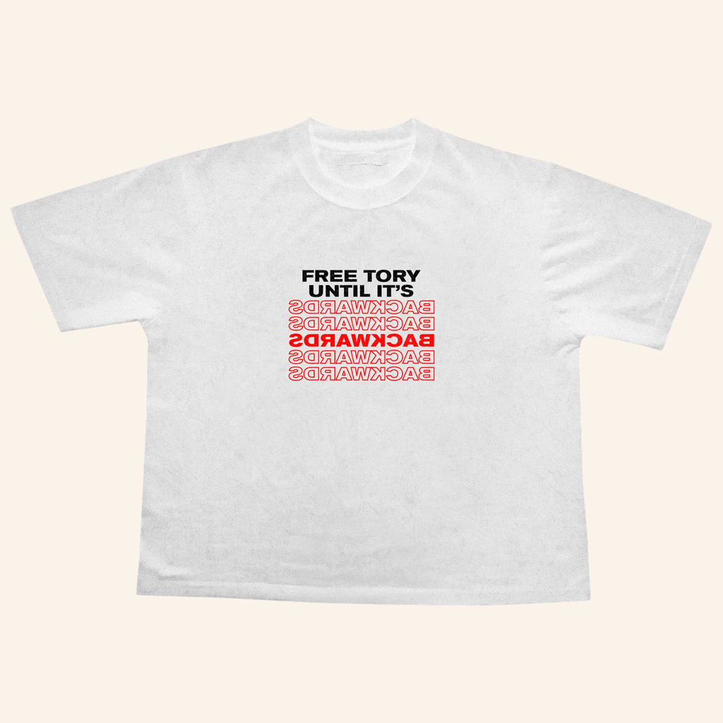 Tory Lanez Merch Free Tory Until It's Backwards T-Shirt Gifts For Rap Lovers