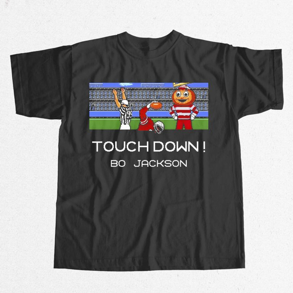 Touch Down Bo Jackson 2025 Shirt Christmas Gifts For Boyfriend