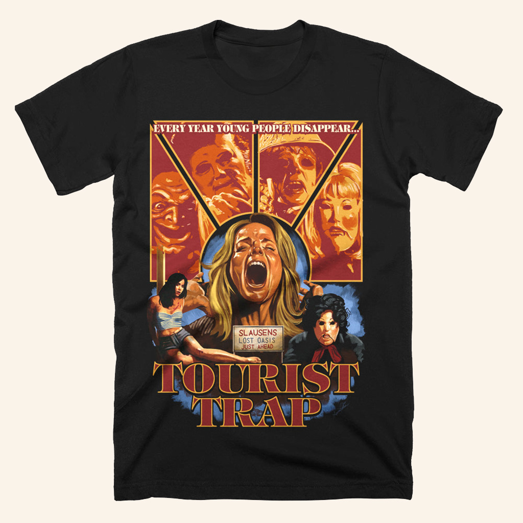 Tourist Trap The Fun's Just Started T-Shirt Halloween Merch Gifts For Wife Tourist Trap The Fun's Just Started T-Shirt Halloween Merch Gifts For Wife
