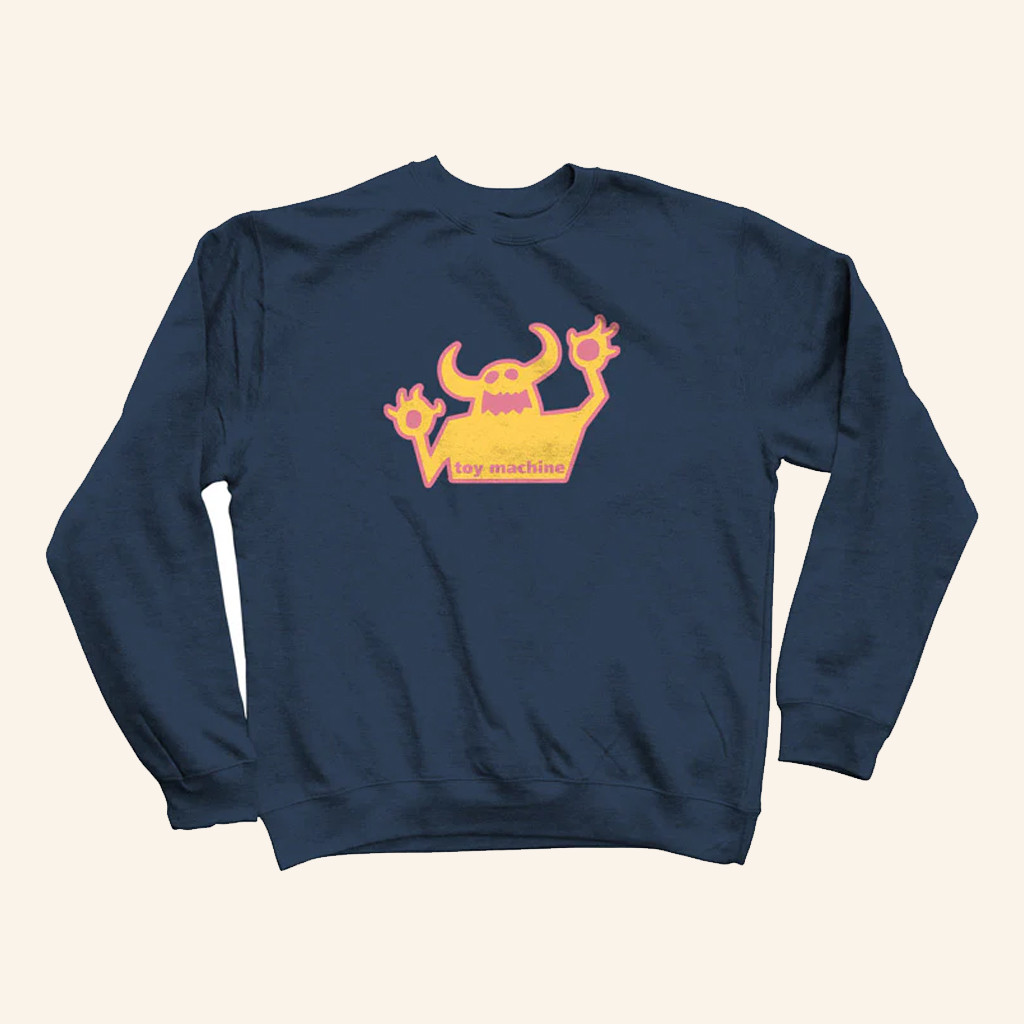 Toy Machine Merch Original Monster Sweatshirt Birthday Presents For Boyfriend Toy Machine Merch Original Monster Sweatshirt Birthday Presents For Boyfriend