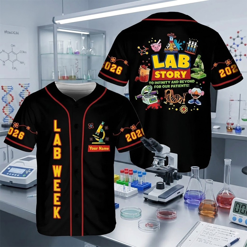 Toy Story Lab Week 2026 Baseball Jersey Toy Story Fan Shirt Baseball Lover Gift