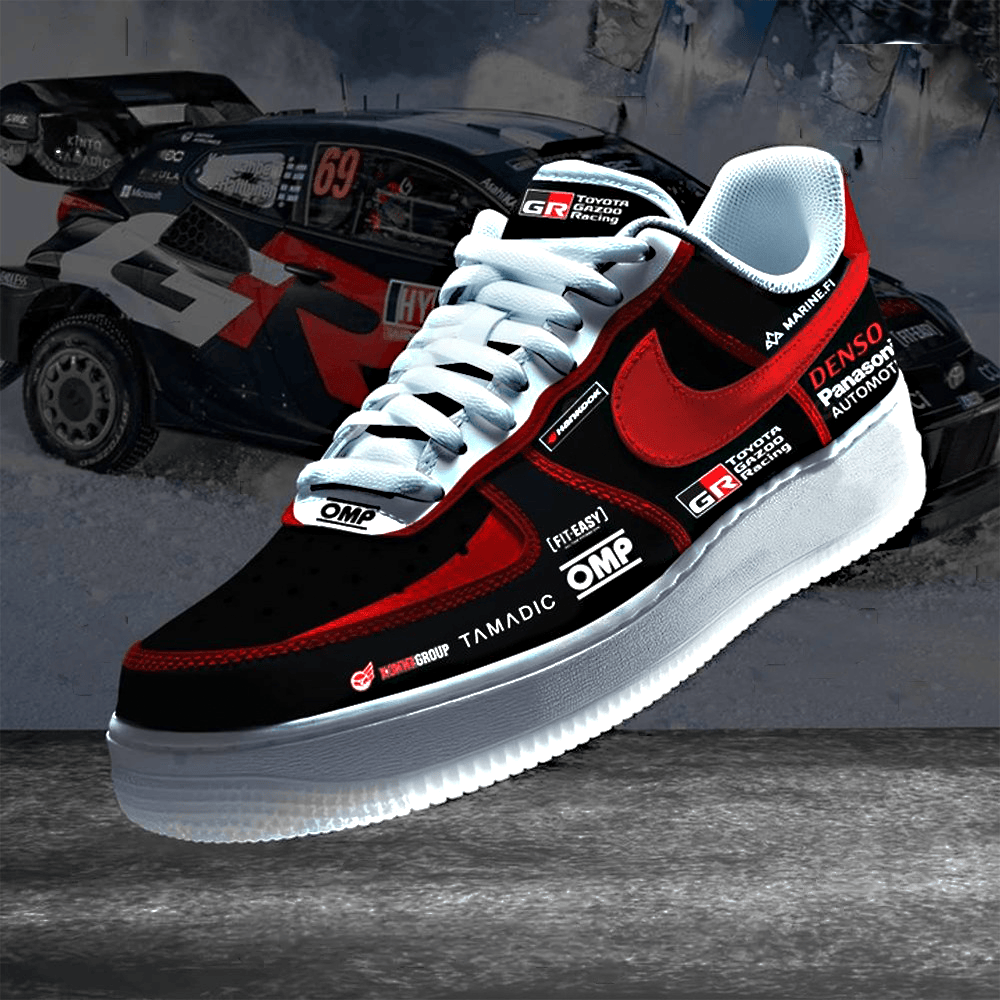 Toyota Gazoo Racing Rally Team Special Air Force 1 Sneaker Best Shoes For Car Lovers