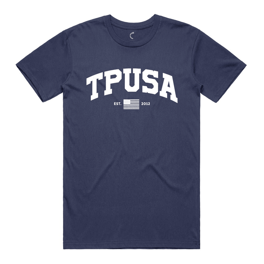TPUSA Collegiate Tee This Is Turning Point TPUSA Merchandise