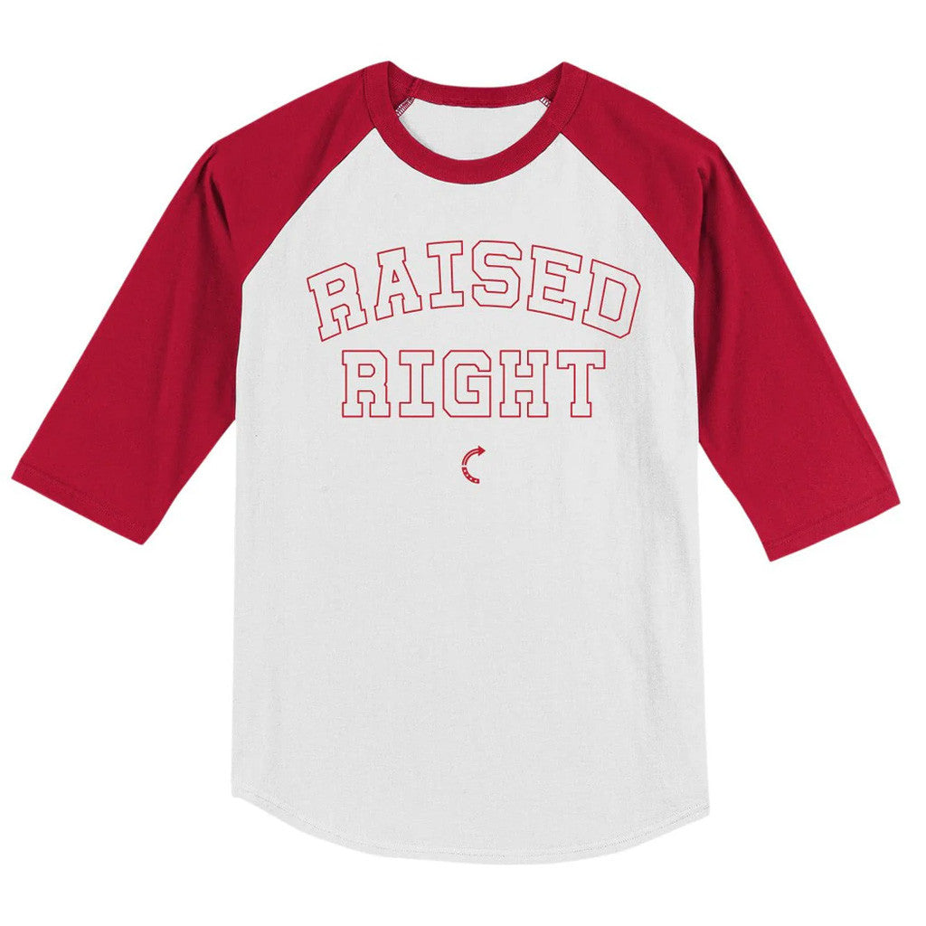 Tpusa Merch Raised Right Baseball T-Shirt Gifts For Besties Tpusa Merch Raised Right Baseball T-Shirt Gifts For Besties