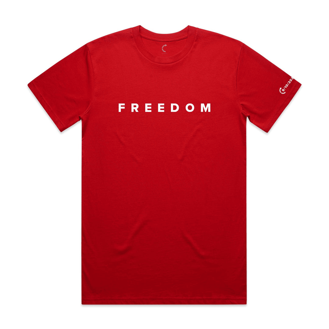 TPUSA Merch Red Freedom Tee Shirts Charlie Kirk Shirt TPUSA Clothing Gift