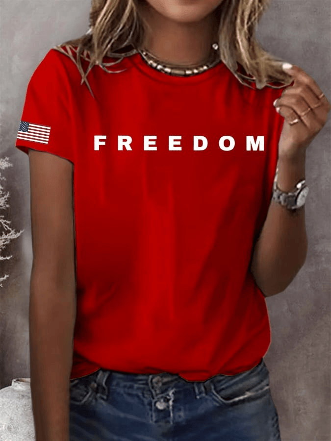 TPUSA Red Freedom Charlie Kirk Shirt Freedom T-Shirt Turning Point USA Merch Gifts for Patriots