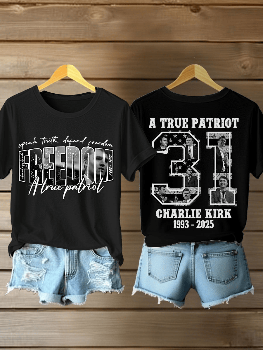 TPUSA Thank You Charlie Kirk 31 Shirt Charlie Kirk Clothing Gift for Wife
