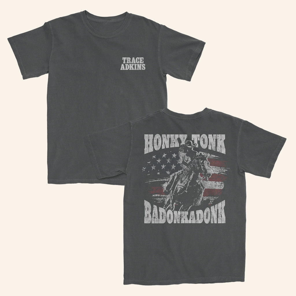 Trace Adkins Merch Charcoal Horse T-Shirt Birthday Gift Ideas For Dad