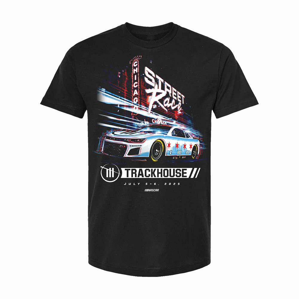 Trackhouse Chicago Street Race T-Shirt Trackhouse Racing Merch Racing Lover Gift Idea