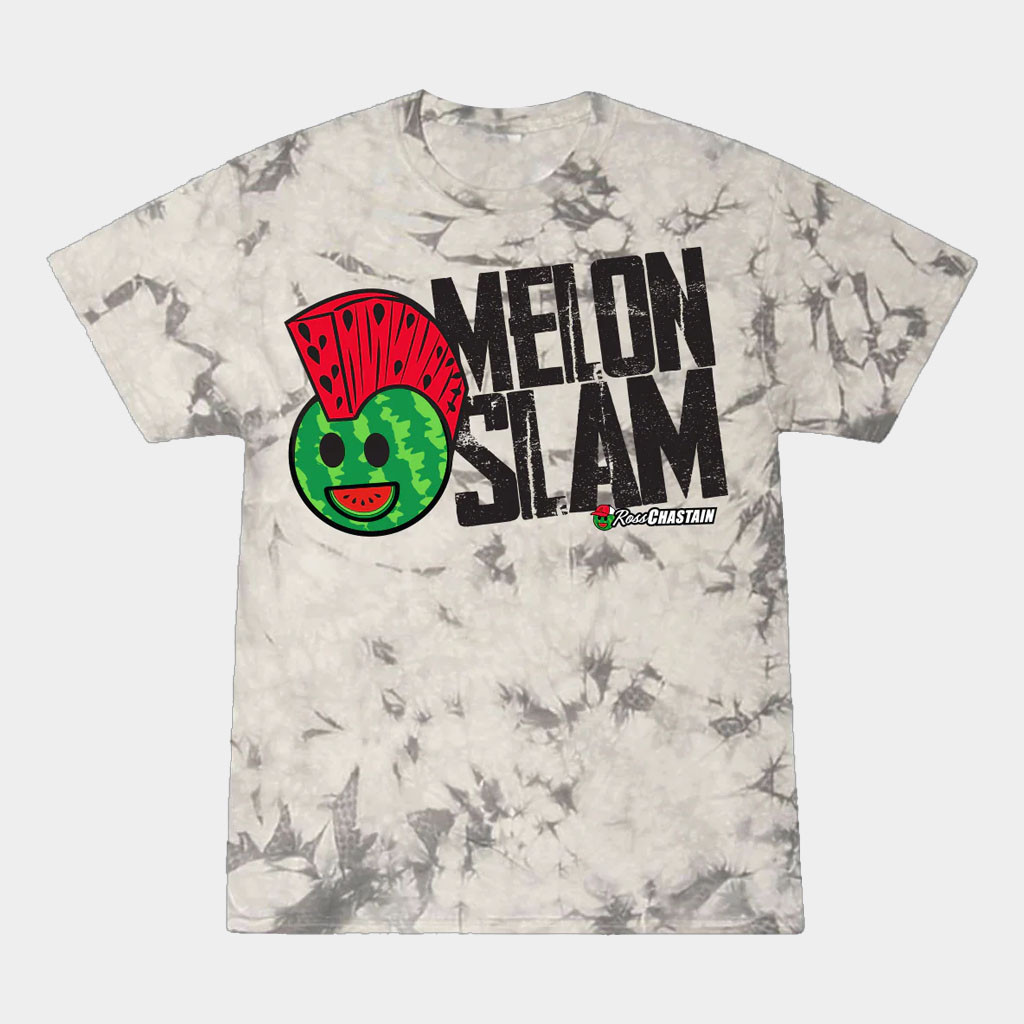 Trackhouse Merch Ross Chastain Melon Slam Tie Dye T-Shirt Trackhouse Racing Team Shirt