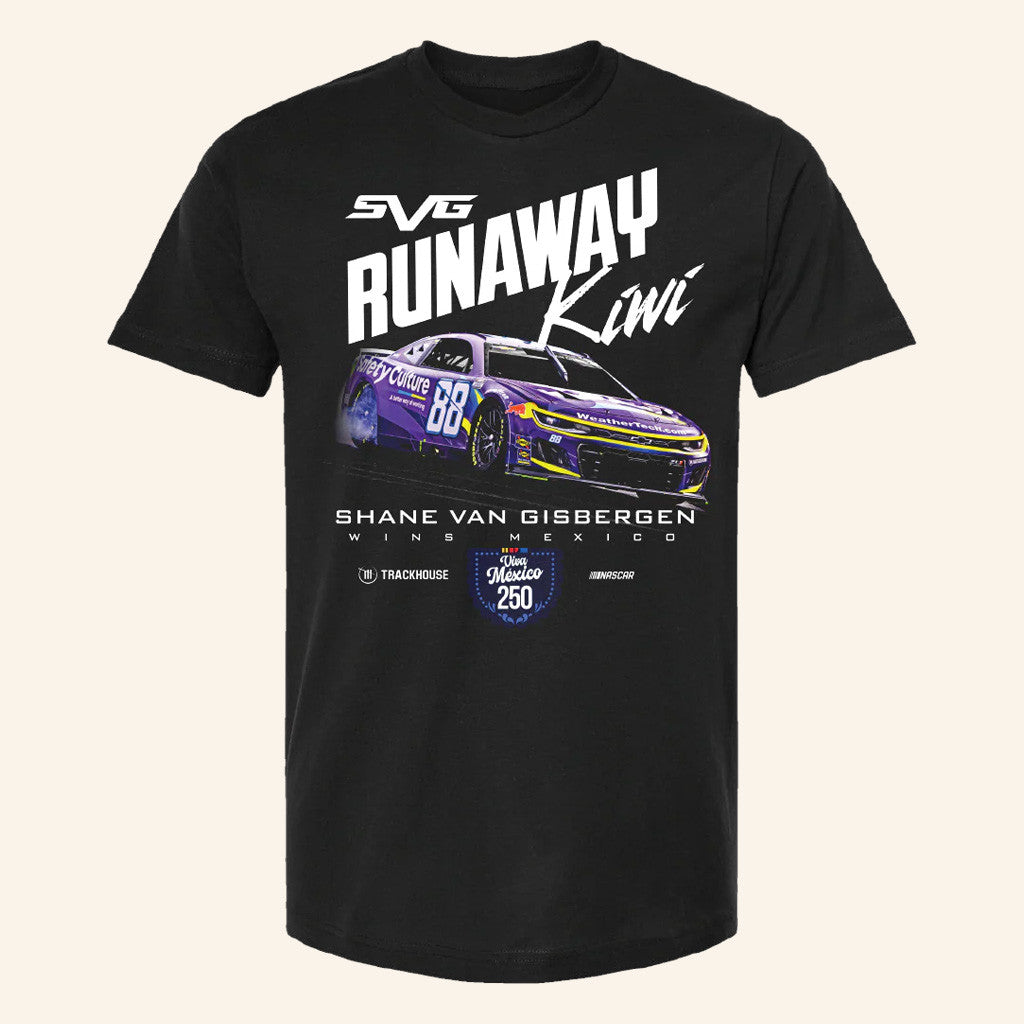 Trackhouse Merch Shane Van Gisbergen 88 Mexico City Win T-Shirt Gifts For Fans Trackhouse Merch Shane Van Gisbergen 88 Mexico City Win T-Shirt Gifts For Fans