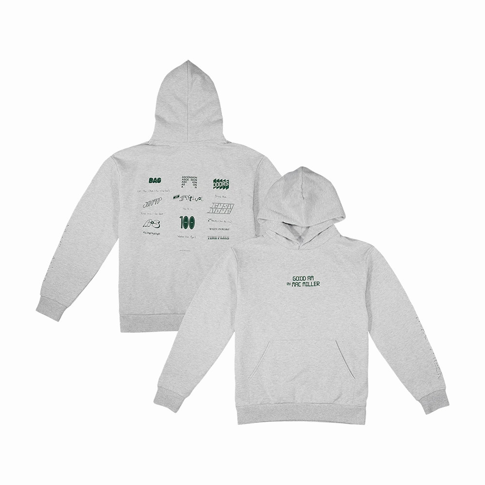 Tracklist Mac Miller Hoodie Rap Music Apparel Present Idea For Mac Miller Fans