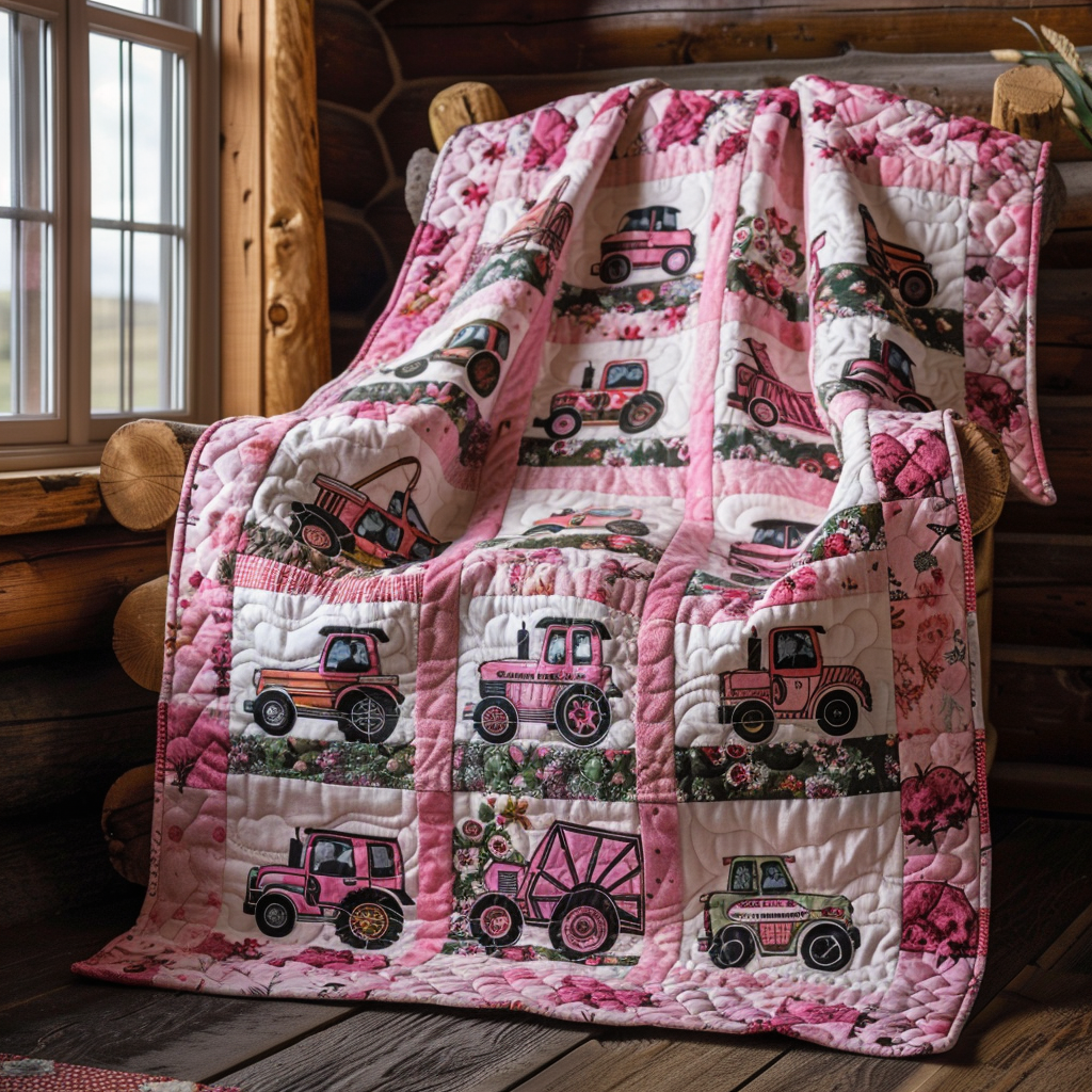 Tractor Dreams Quilted Blanket Gift Ideas For Farmers