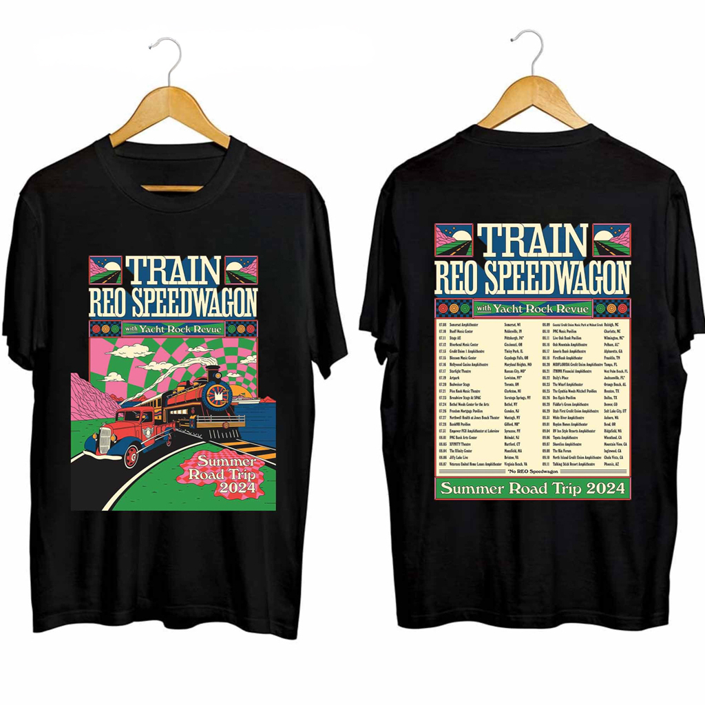Train And Reo Speedwagon Summer Tour Shirt Fan Merch Gifts For Him Train And Reo Speedwagon Summer Tour Shirt Fan Merch Gifts For Him