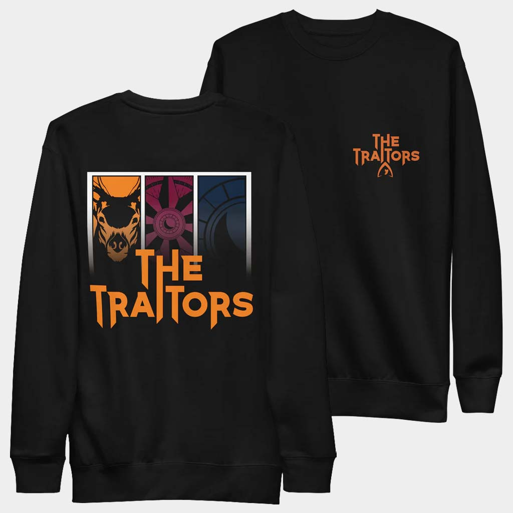 Traitors Merch The Traitors 3 Symbols Sweatshirt Best Gifts For Husband