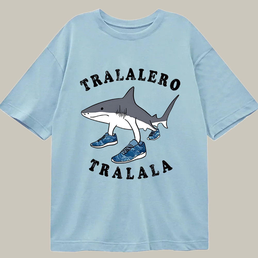 Tralalero Tralala Funny Classic Shirt Funny Meme T-Shirt Christmas Gifts For Husband