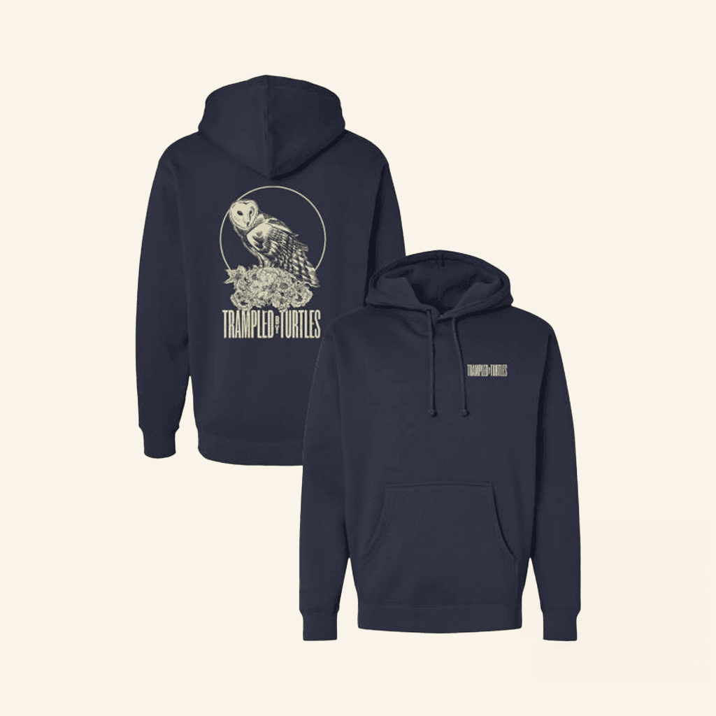 Trampled By Turtles Merch Owl Hoodie Navy Gift Ideas For Fans Trampled By Turtles Merch Owl Hoodie Navy Gift Ideas For Fans