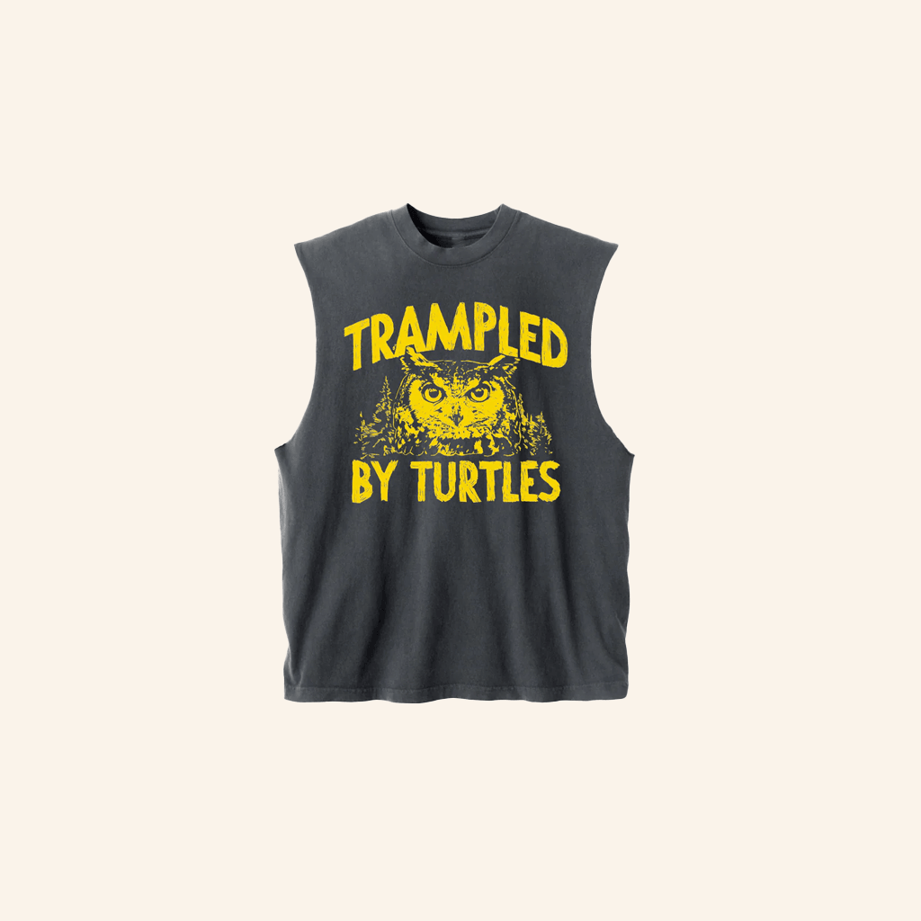 Trampled By Turtles Merch Summercamp Owl Tank Gift Ideas For Boyfriend Trampled By Turtles Merch Summercamp Owl Tank Gift Ideas For Boyfriend