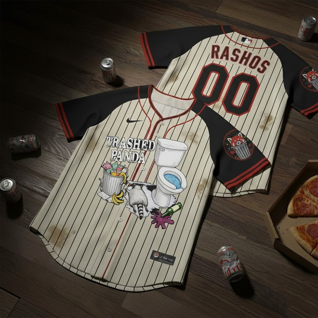 Trashed Panda Drunk Raccoon Jersey Funny Apparel Gifts Ideas For Husband Trashed Panda Drunk Raccoon Jersey Funny Apparel Gifts Ideas For Husband