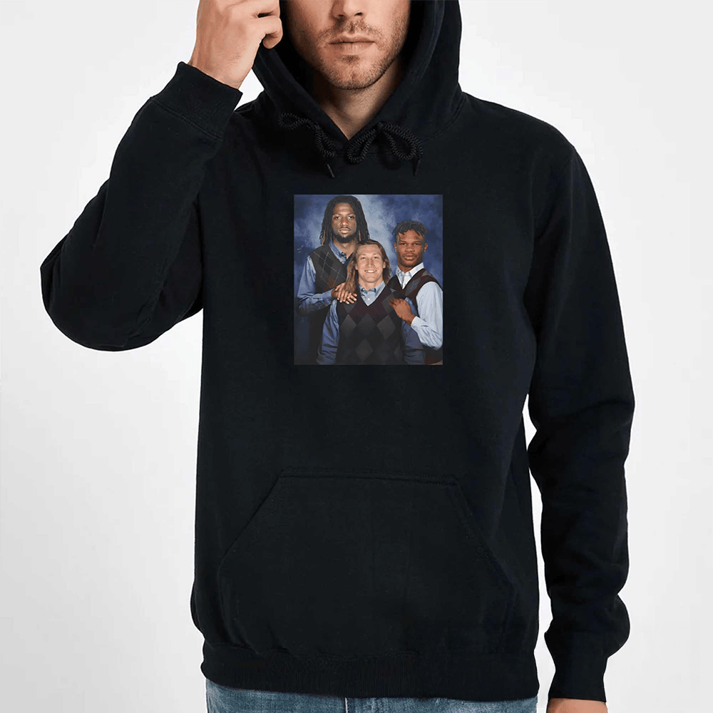 Travis Hunter Trevor Lawrence Brian Thomas Jr. Step Brothers Hoodie Trendy Clothing