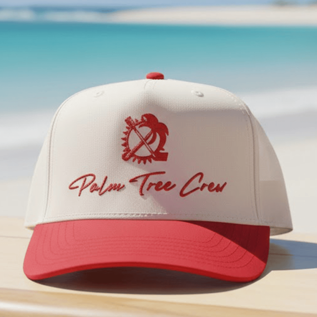 Travis Kelce Palm Tree Crew Logo Hat Embroidered Birthday Present For Sister