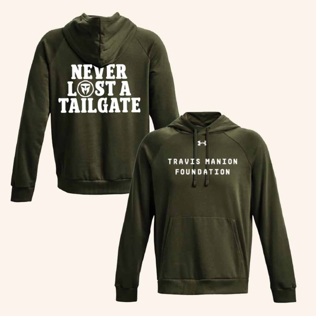 Travis Manion Merch Never Lost A Tailgate Hoodie Christmas Gifts For Husband