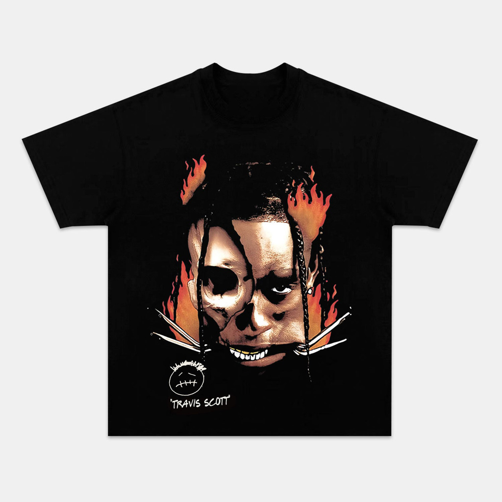 Travis Scott 2024 Graphic T-Shirt Travis Scott Merch For Fan Christmas Gifts For Friends