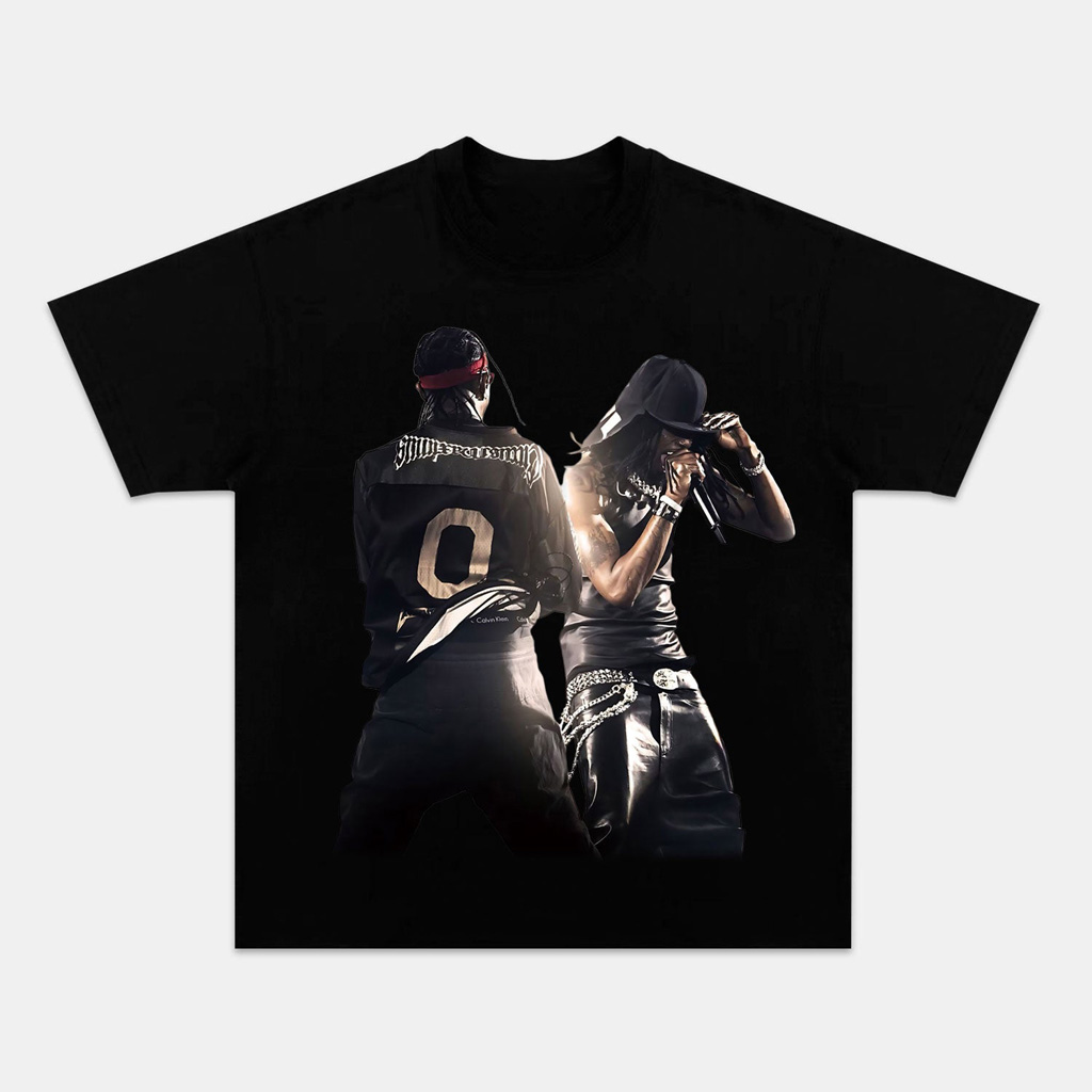 Travis Scott And Playboi Carti Graphic T-Shirt Fan Merch Christmas Presents For Him