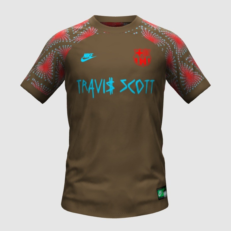 Travis Scott Barcelona Jersey Gifts For Music Lovers