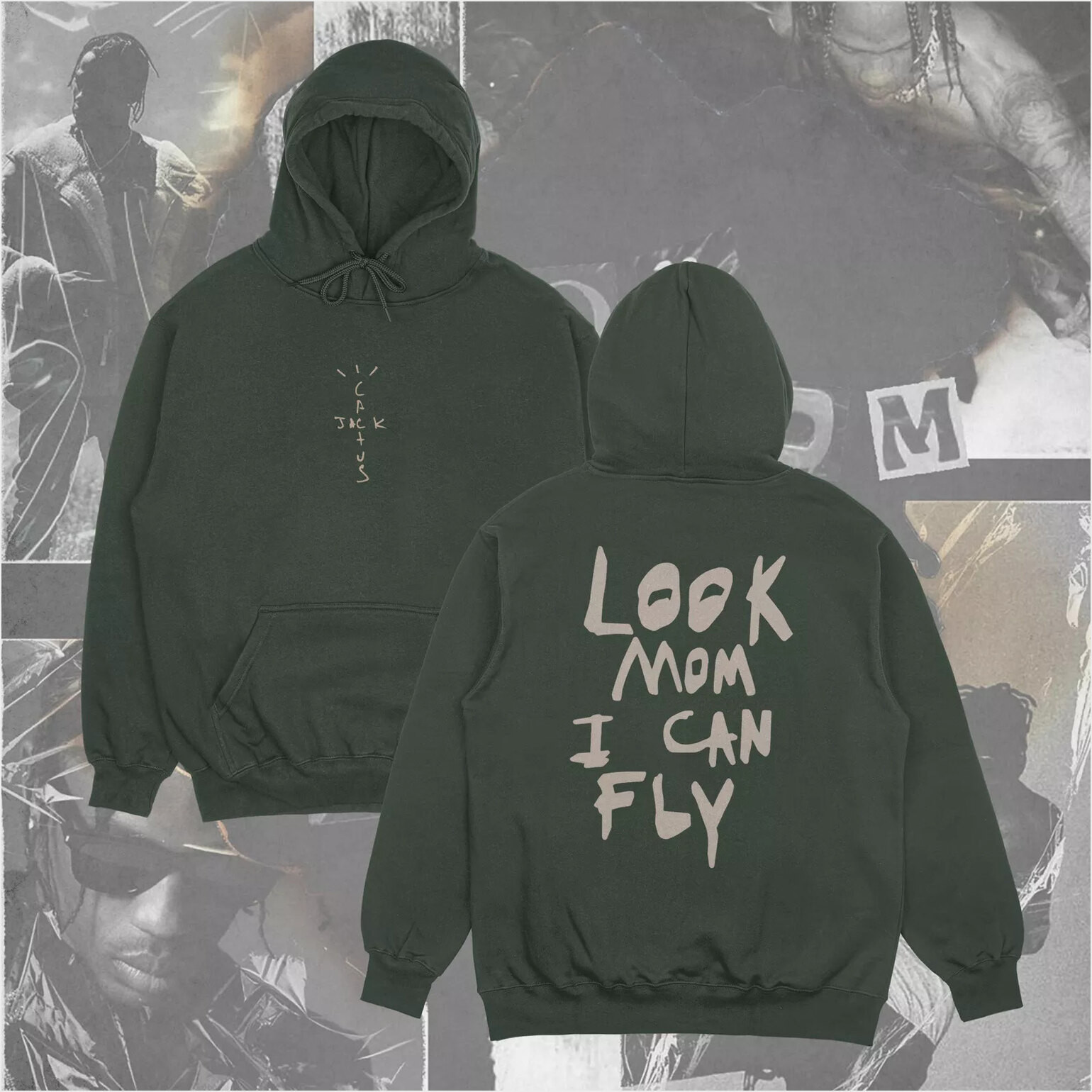 Travis Scott Cactus Jack Look Mom I Can Fly Hoodie Gifts For Friends Merch Apparel Travis Scott Cactus Jack Look Mom I Can Fly Hoodie Gifts For Friends Merch Apparel
