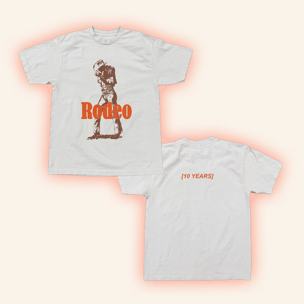 Travis Scott Merch Rodeo 10 Years Cowboy T-Shirt Gifts For Music Lovers Travis Scott Merch Rodeo 10 Years Cowboy T-Shirt Gifts For Music Lovers