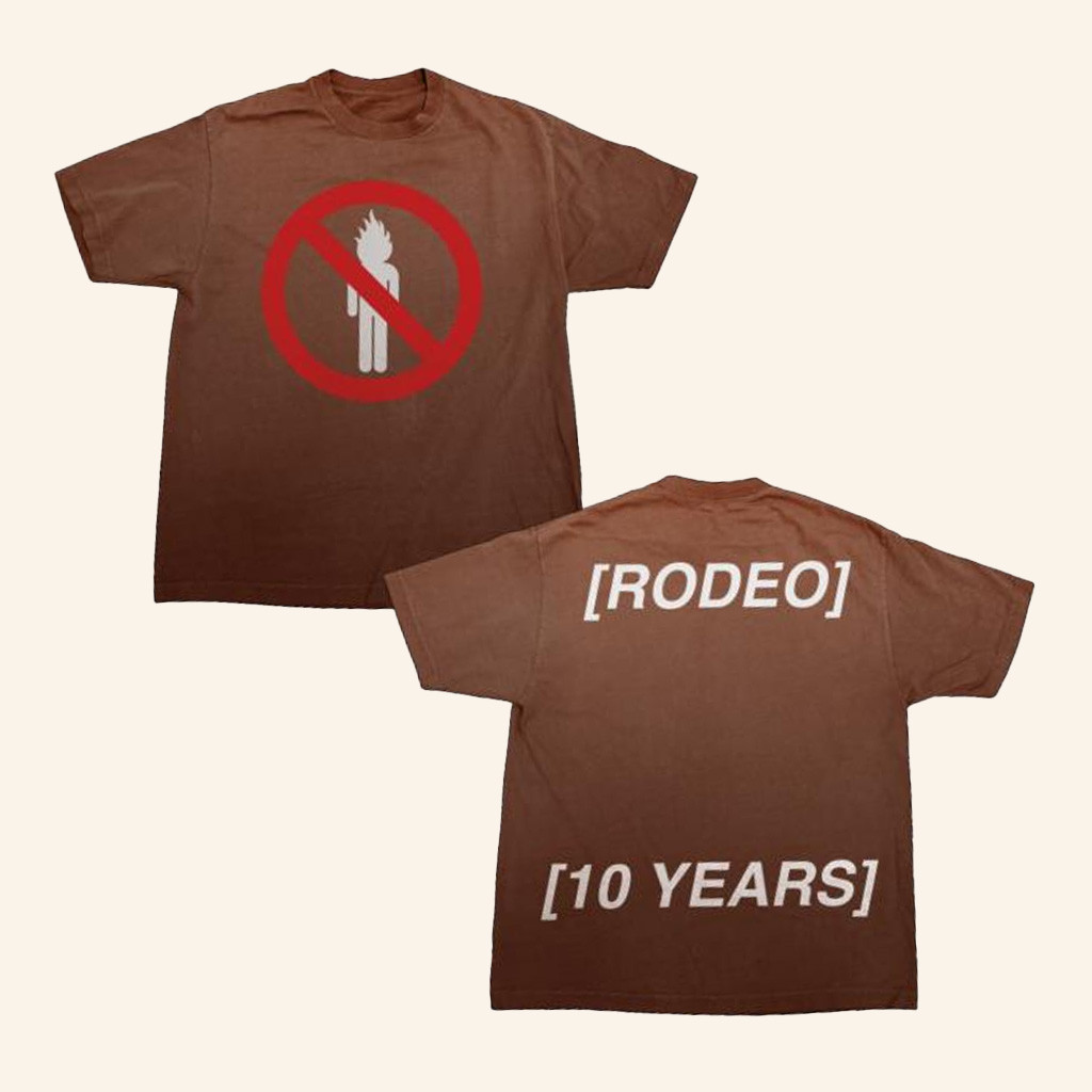 Travis Scott Merch Rodeo 10 Years La Flame T-Shirt Gift Ideas For Husband Travis Scott Merch Rodeo 10 Years La Flame T-Shirt Gift Ideas For Husband