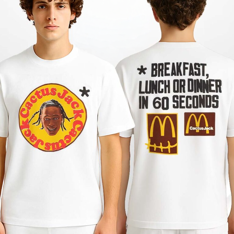 Travis Scott x Cactus Plant Flea Market 60 Seconds T-Shirt Fan Merch Gifts For BFF