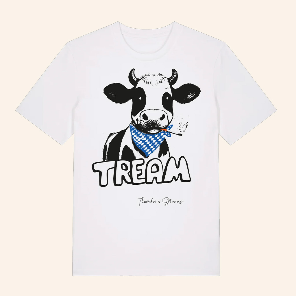 Tream Merch Evy Cow Cigarettes T-Shirt Tream  Brotzeitour 2025 Shirt Gifts For Music Fans