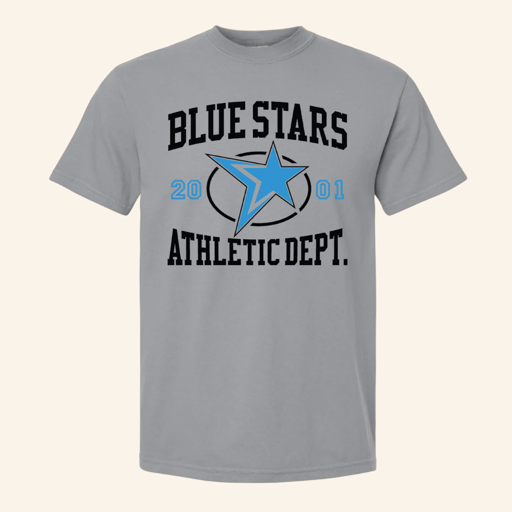 Treaty Oak Revival Merch Blue Stars Athletic Dept T-Shirt Christmas Gifts For Dad