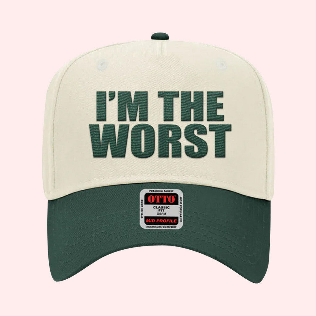 Treaty Oak Revival Merch I'm The Worst Cap Embroidered Gift Ideas For Boyfriend Treaty Oak Revival Merch I'm The Worst Cap Embroidered Gift Ideas For Boyfriend