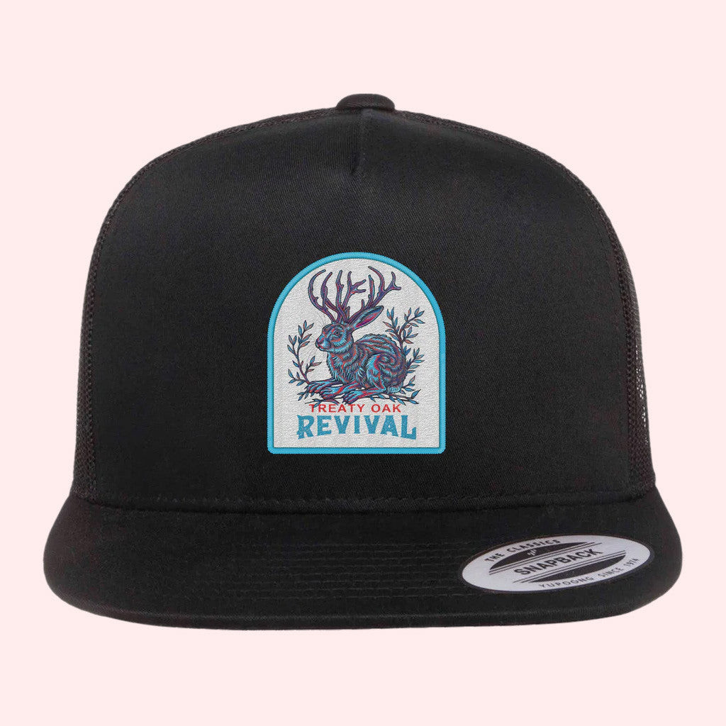 Treaty Oak Revival Merch Jack Rabbit Trucker Snapback Hat Gift Ideas For Boyfriend Treaty Oak Revival Merch Jack Rabbit Trucker Snapback Hat Gift Ideas For Boyfriend