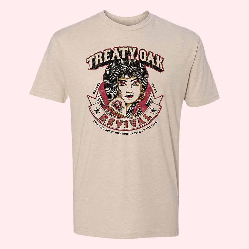 Treaty Oak Revival Merch Rose T-Shirt Gifts For Besties Treaty Oak Revival Merch Rose T-Shirt Gifts For Besties