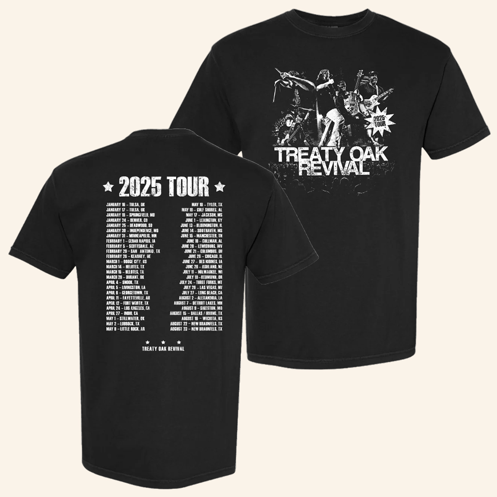 Treaty Oak Revival Merch Treaty Oak Revival 2025 Tour Shirt Gifts For Rock Fans Treaty Oak Revival Merch Treaty Oak Revival 2025 Tour Shirt Gifts For Rock Fans