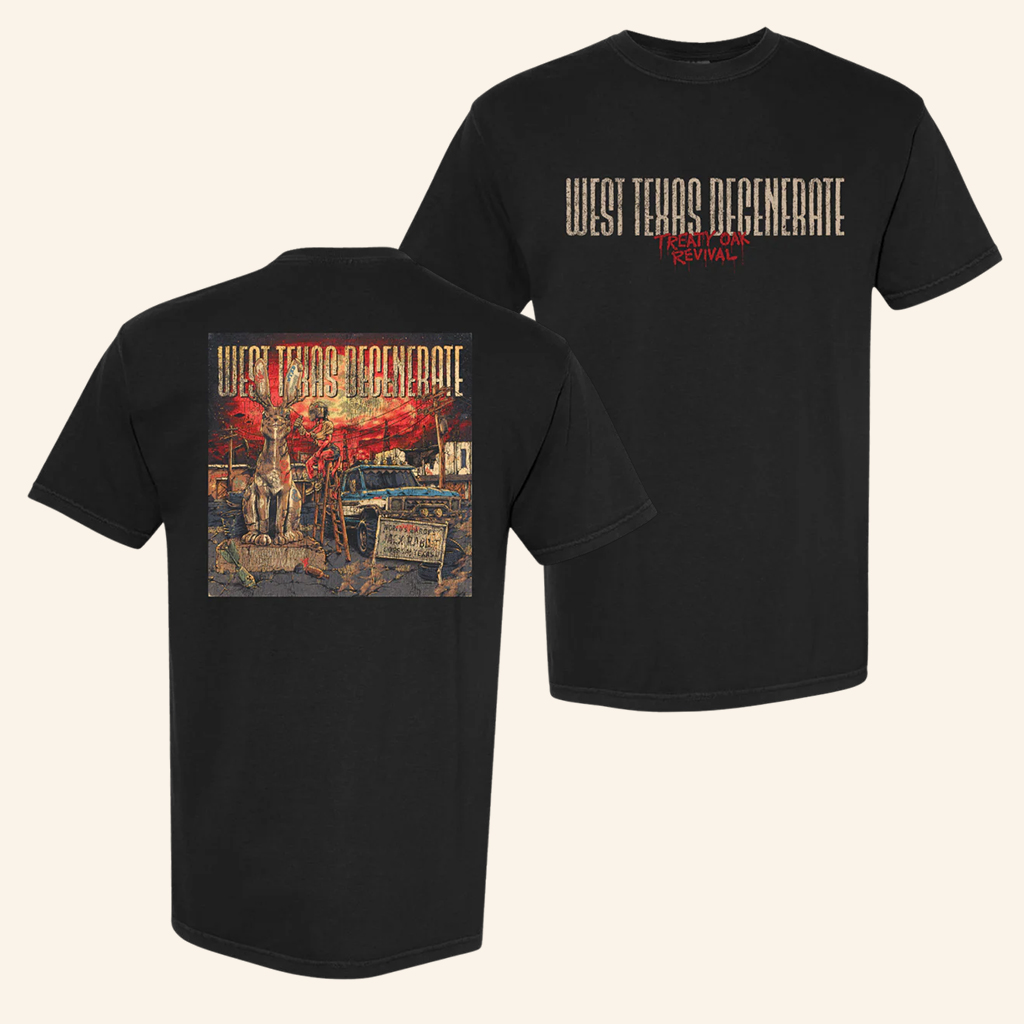 Treaty Oak Revival Merch West Texas Degenerate Shirt Best Gifts For Rock Fans Treaty Oak Revival Merch West Texas Degenerate Shirt Best Gifts For Rock Fans