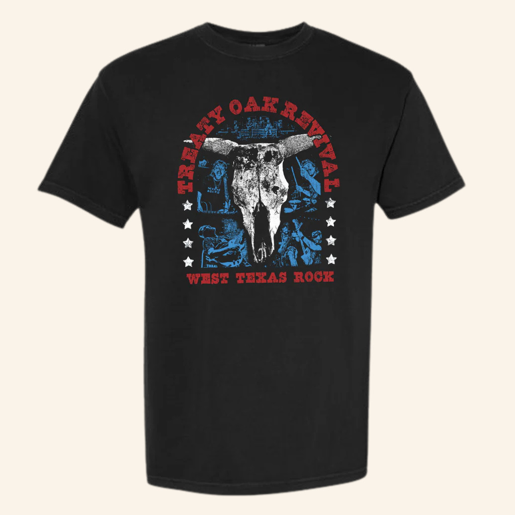 Treaty Oak Revival Merch West Texas Rock T-Shirt Gift Ideas For Rock Fans