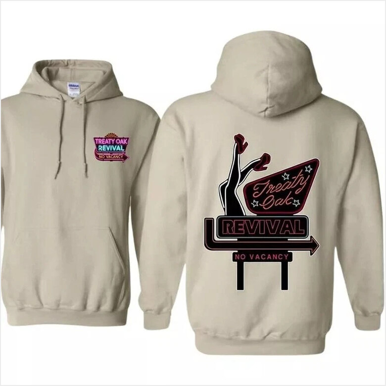 Treaty Oak Revival No Vacancy Unisex Hoodie Gifts For Fans Merch Clothing Treaty Oak Revival No Vacancy Unisex Hoodie Gifts For Fans Merch Clothing