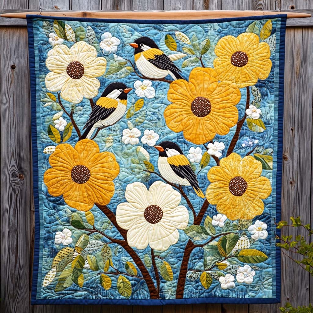 Tree Hopper Quilted Blanket Gift Ideas For Bird Lovers
