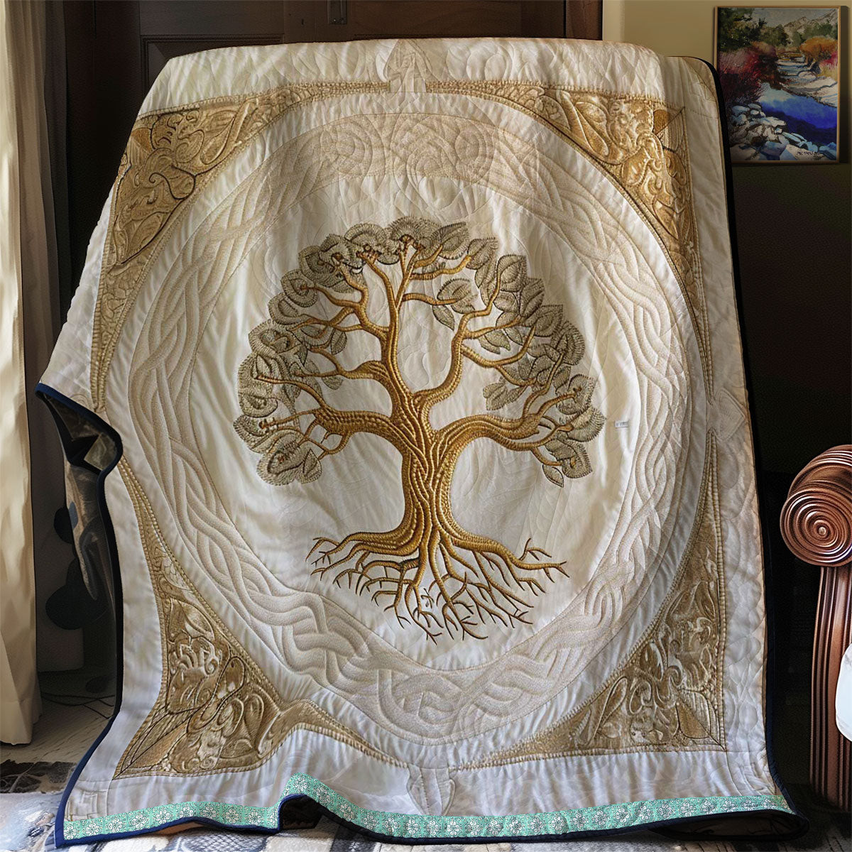 Tree Of Life Eternal Comforter Quilt Blanket Best Throw Blanket Awesome Mother's Day Gifts 2025