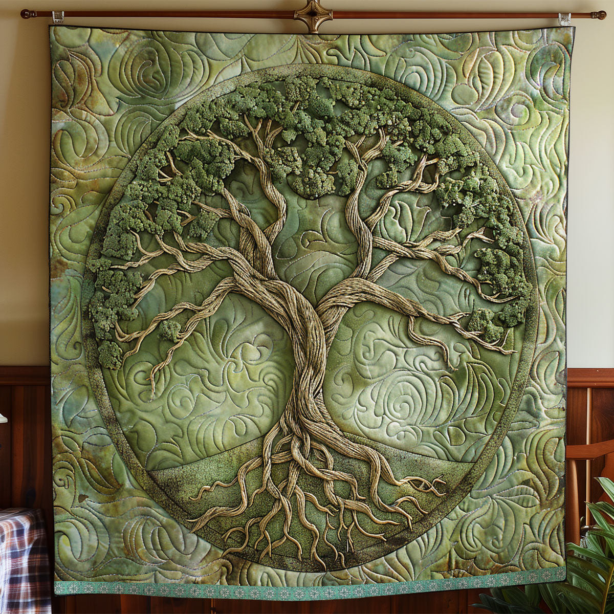 Tree Of Life Quilt Blanket Throw Blankets For Couch Mother's Day Gift Ideas For Wife