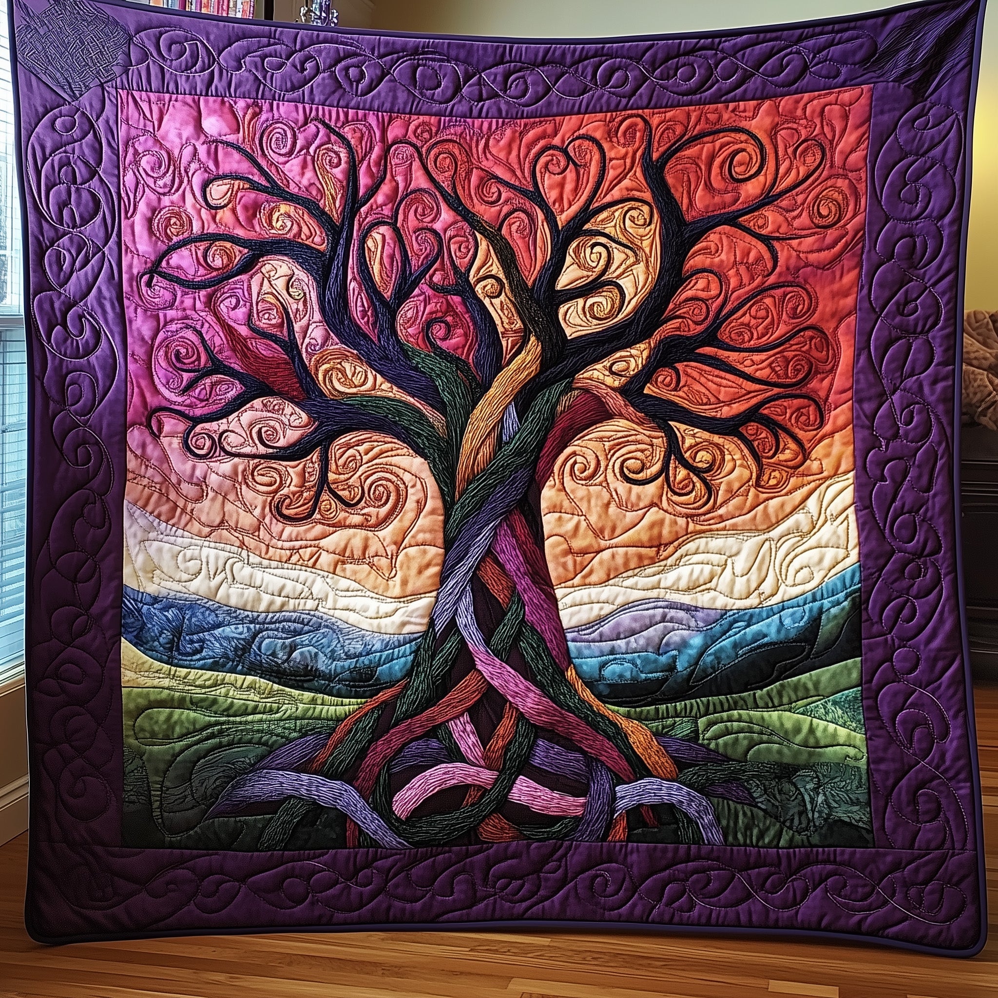 Tree Of Life Quilted Blanket Nice Throw BlanketTree Of Life Merchandise