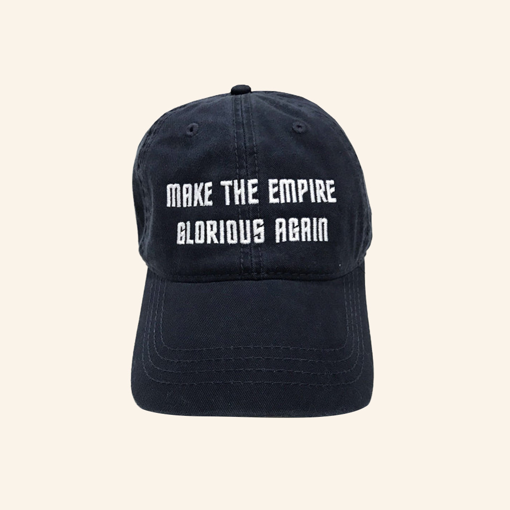 TrekMovie Merch Make The Empire Glorious Again Embroidered Hat Gifts Ideas For Him