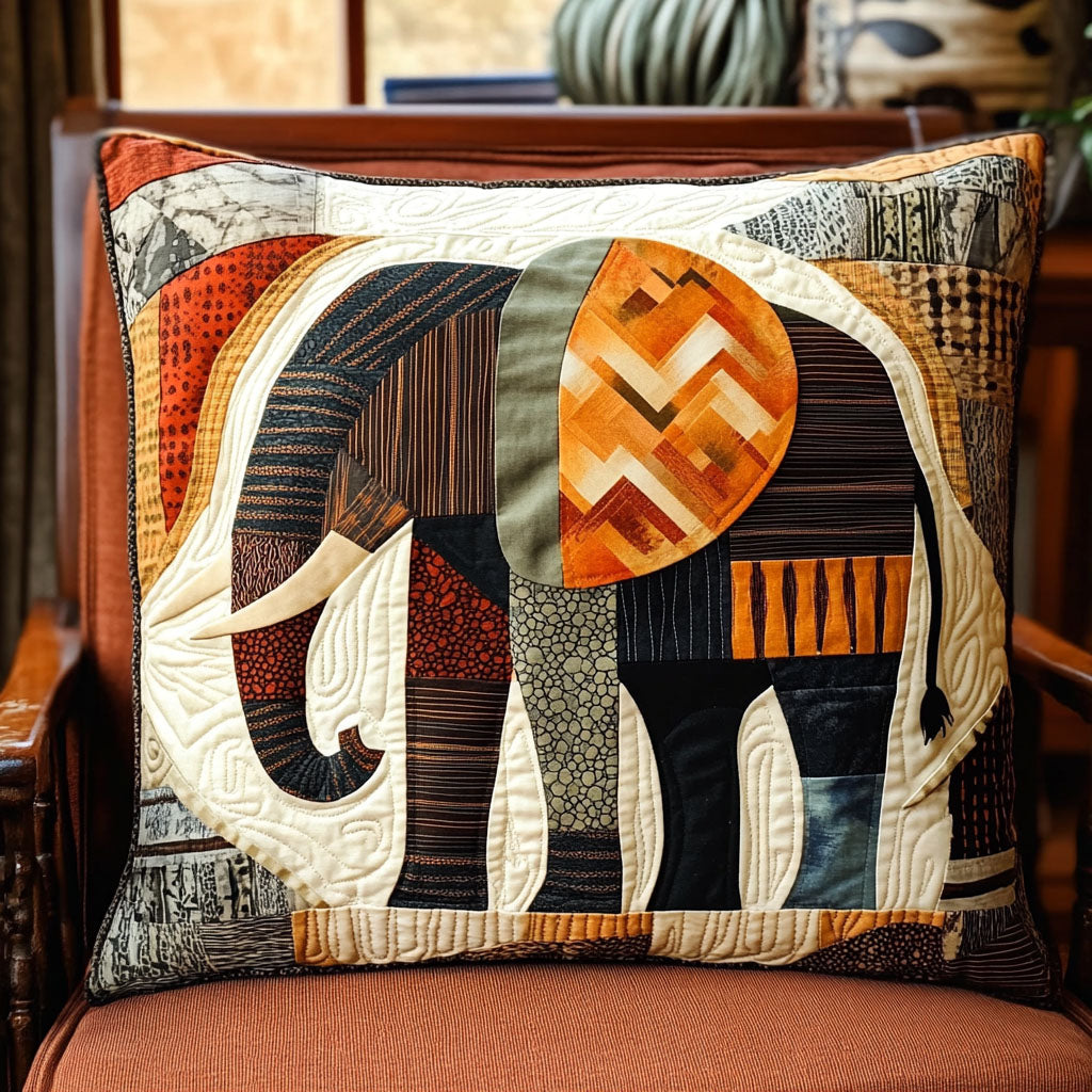 Tribal Beast Quilted Pillow Case Best Cool Pillow Cases Cute Elephant Gifts For Women